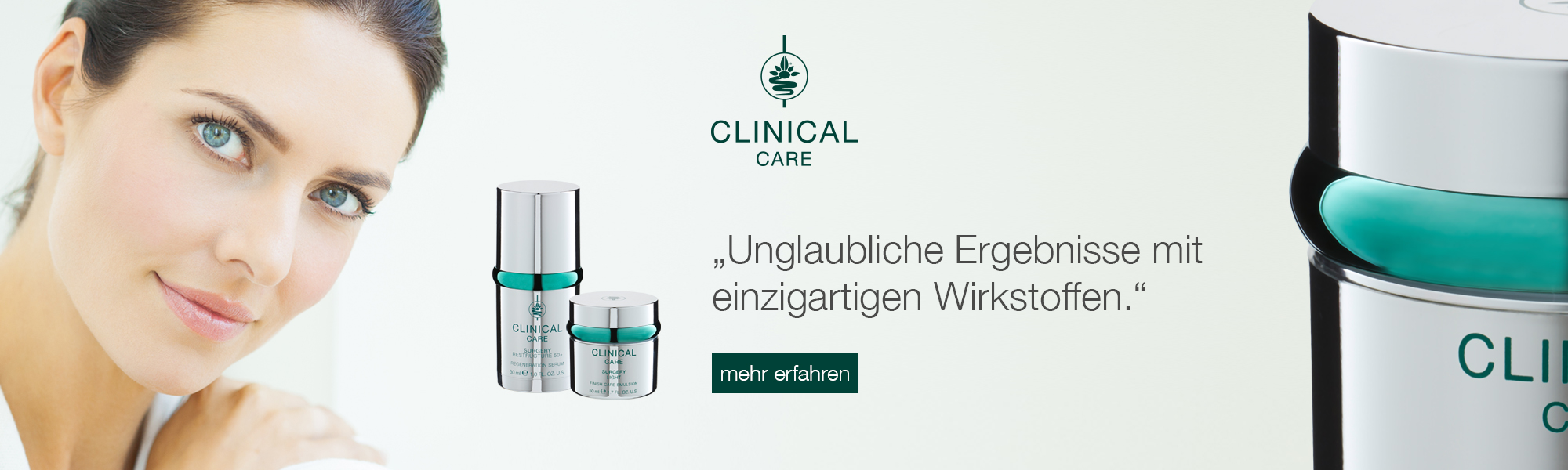 Clinical Care Kosmetik zur Anwendung mit HC Kosmetikgeräten Clinical Care Kosmetik zur Anwendung mit HC Kosmetikgeräten